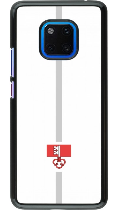 Huawei Mate 20 Pro Case Hülle - Kanton OW weiss