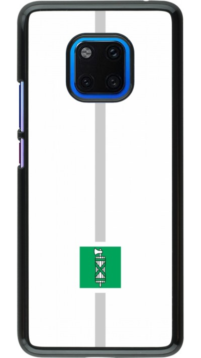 Huawei Mate 20 Pro Case Hülle - Kanton SG weiss