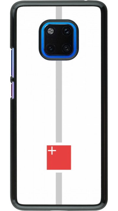 Huawei Mate 20 Pro Case Hülle - Kanton SZ weiss