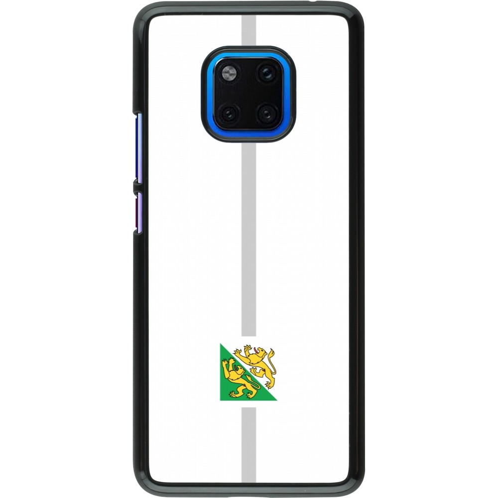Coque Huawei Mate 20 Pro - Canton TG blanc