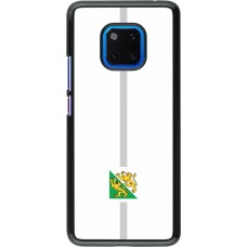Coque Huawei Mate 20 Pro - Canton TG blanc