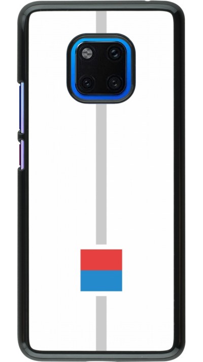 Huawei Mate 20 Pro Case Hülle - Kanton TI weiss