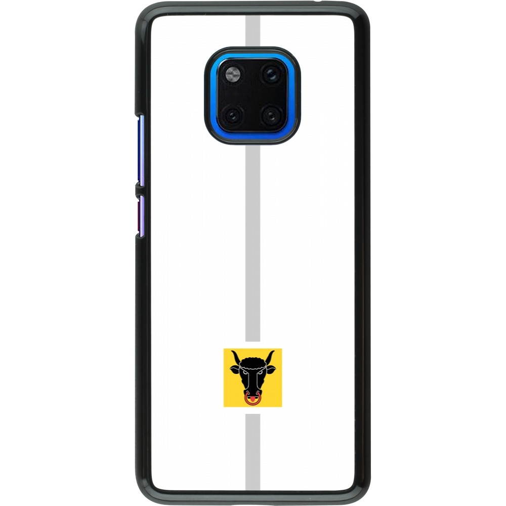 Coque Huawei Mate 20 Pro - Canton UR blanc
