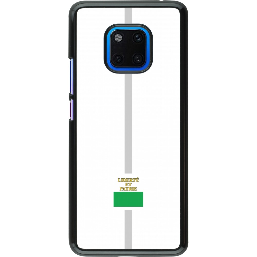 Coque Huawei Mate 20 Pro - Canton VD blanc