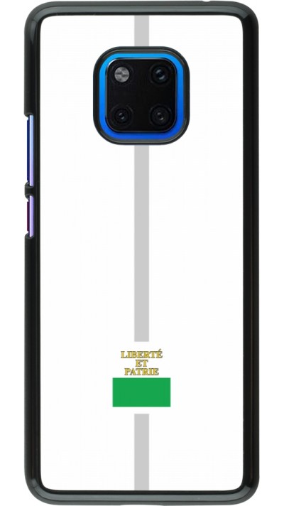 Huawei Mate 20 Pro Case Hülle - Kanton VD weiss