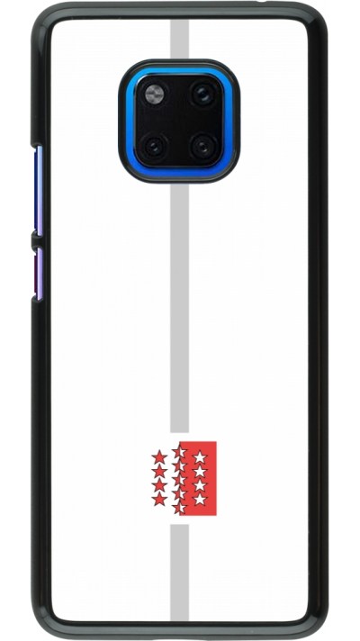 Huawei Mate 20 Pro Case Hülle - Kanton VS weiss