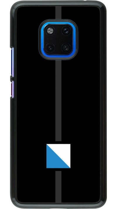 Huawei Mate 20 Pro Case Hülle - Kanton ZH schwarz