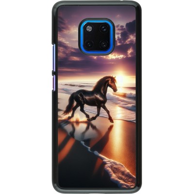 Huawei Mate 20 Pro Case Hülle - Pferd majestätisch Strand
