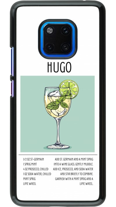 Huawei Mate 20 Pro Case Hülle - Cocktail Rezept Hugo