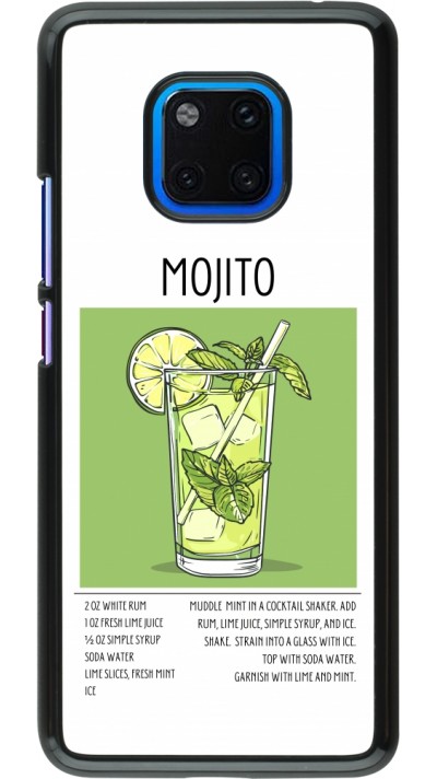Huawei Mate 20 Pro Case Hülle - Cocktail Rezept Mojito