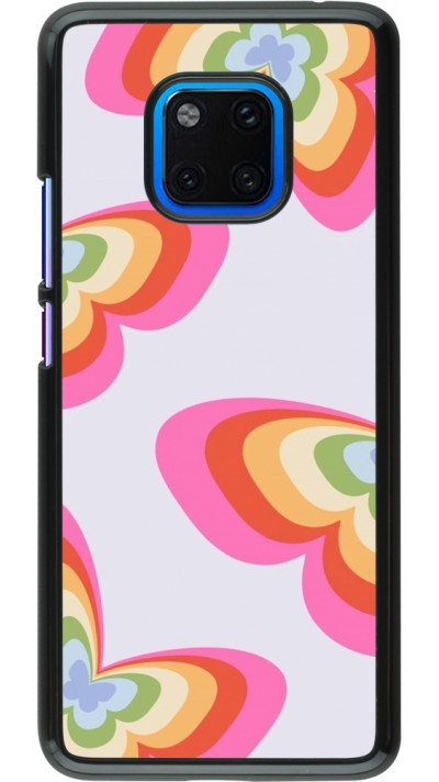 Huawei Mate 20 Pro Case Hülle - Easter 2024 rainbow butterflies