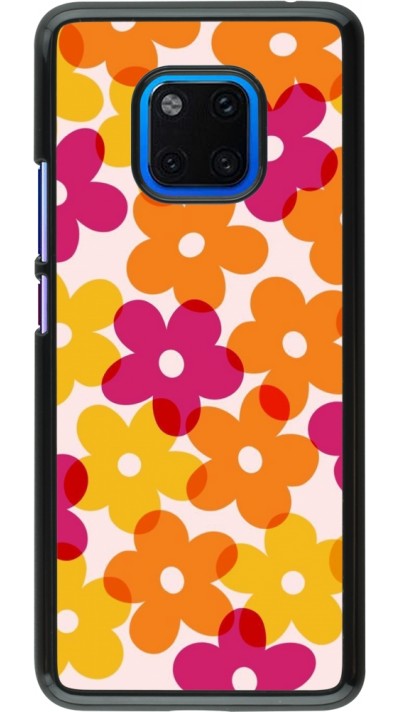 Coque Huawei Mate 20 Pro - Easter 2024 yellow orange pink flowers
