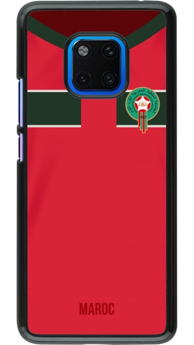 Coque Huawei Mate 20 Pro - Maillot de football Maroc 2022 personnalisable