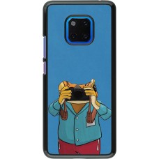 Huawei Mate 20 Pro Case Hülle - Frog with camera DTMF
