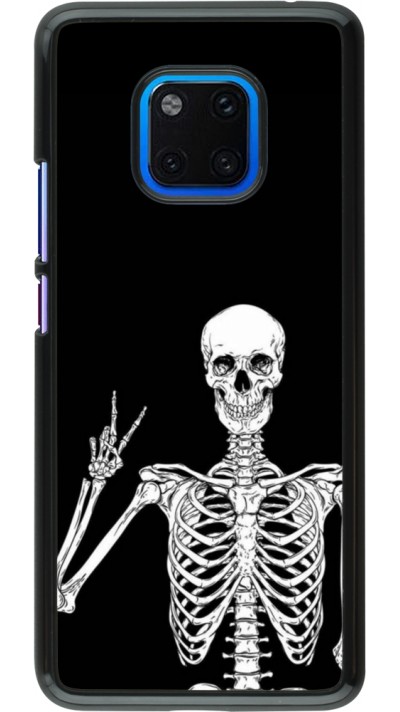 Coque Huawei Mate 20 Pro - Halloween 2023 peace skeleton