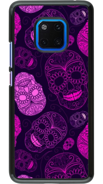 Coque Huawei Mate 20 Pro - Halloween 2023 pink skulls