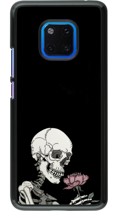 Coque Huawei Mate 20 Pro - Halloween 2023 rose and skeleton