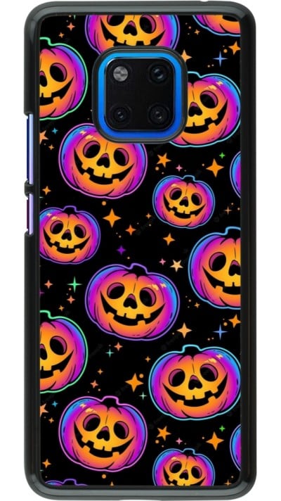 Coque Huawei Mate 20 Pro - Halloween 2024 rainbow pumpkins