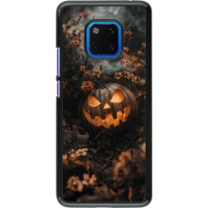 Huawei Mate 20 Pro Case Hülle - Halloween 2025 Pumpkin with flowers