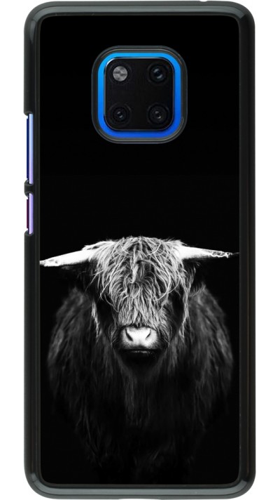 Coque Huawei Mate 20 Pro - Highland calf black