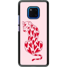 Huawei Mate 20 Pro Case Hülle - Leopard with hearts 2026