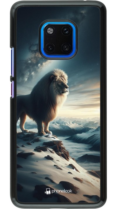 Coque Huawei Mate 20 Pro - Le lion blanc