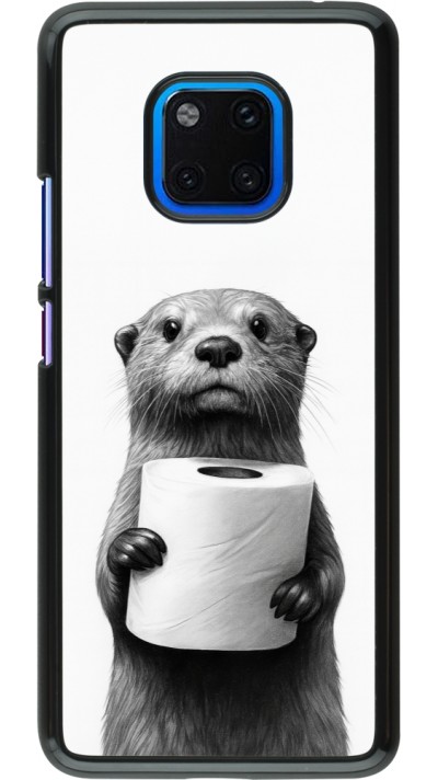 Huawei Mate 20 Pro Case Hülle - Otter Toilettenpapier