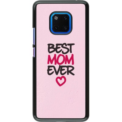 Huawei Mate 20 Pro Case Hülle - Mom 2023 best Mom ever pink