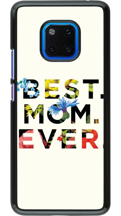 Coque Huawei Mate 20 Pro - Mom 2023 best Mom ever flowers