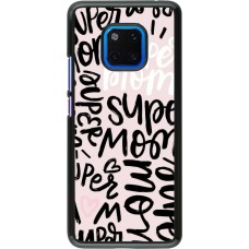 Huawei Mate 20 Pro Case Hülle - Mom 2024 Super mom