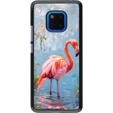 Huawei Mate 20 Pro Case Hülle - Paint Flamingo