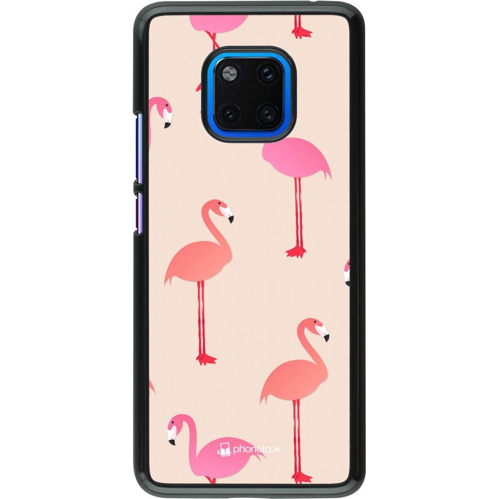Coque Huawei Mate 20 Pro - Pink Flamingos Pattern