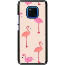 Coque Huawei Mate 20 Pro - Pink Flamingos Pattern
