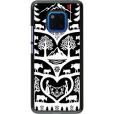 Coque Huawei Mate 20 Pro - Poya Suisse 2 noir