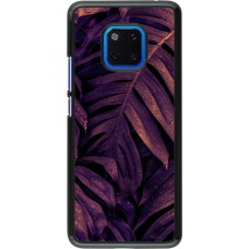 Huawei Mate 20 Pro Case Hülle - Purple Light Leaves