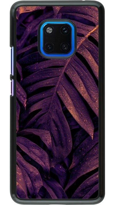 Coque Huawei Mate 20 Pro - Purple Light Leaves