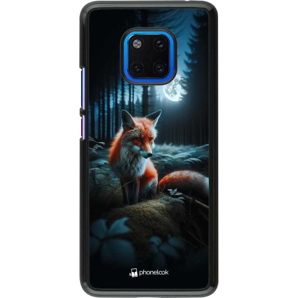 Coque Huawei Mate 20 Pro - Renard lune forêt