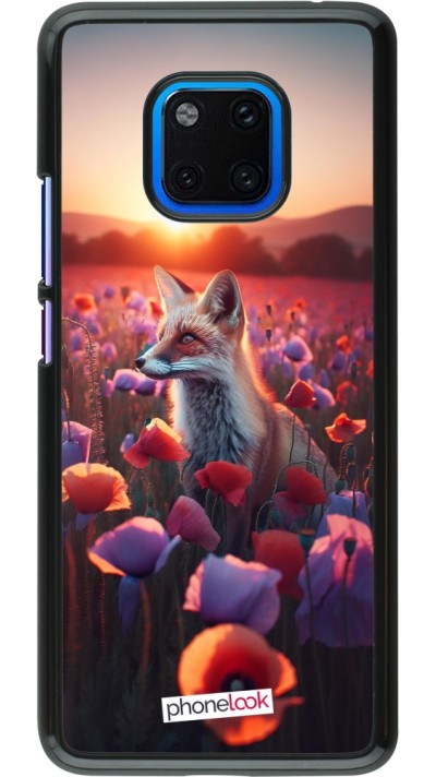 Coque Huawei Mate 20 Pro - Renard pourpre au crépuscule