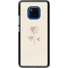 Huawei Mate 20 Pro Case Hülle - Rosa Sand Minimalistisch