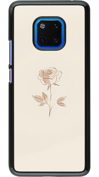 Coque Huawei Mate 20 Pro - Sable Rose Minimaliste