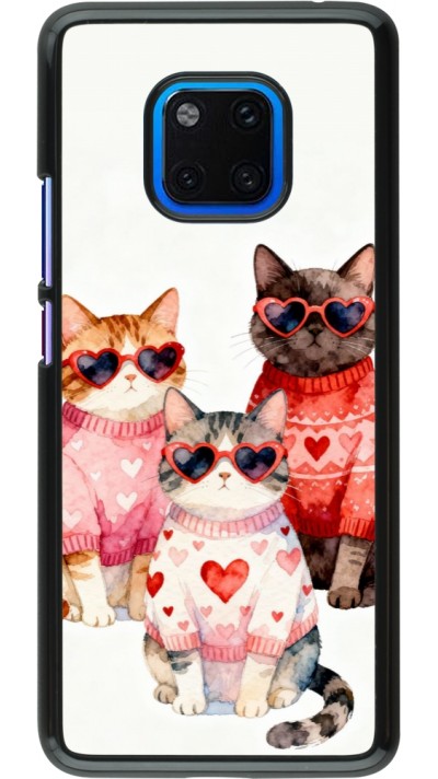 Coque Huawei Mate 20 Pro - Saint Valentines Day 26 Cat Love
