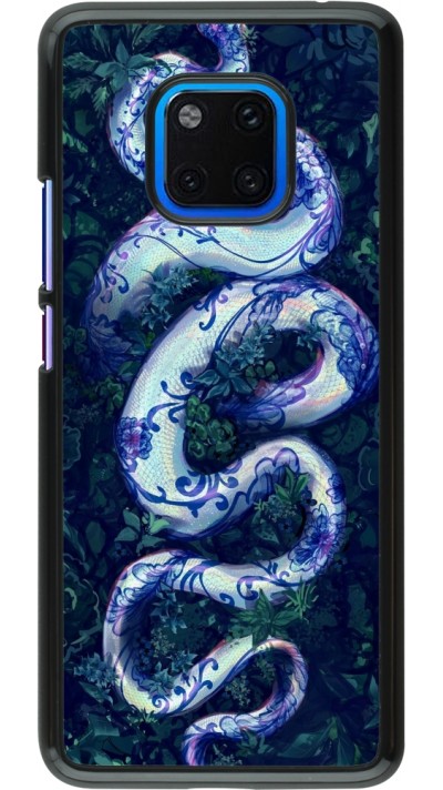 Coque Huawei Mate 20 Pro - Serpent Blue Anaconda