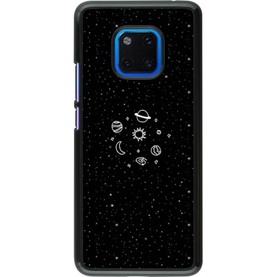 Hülle Huawei Mate 20 Pro - Space Doodle
