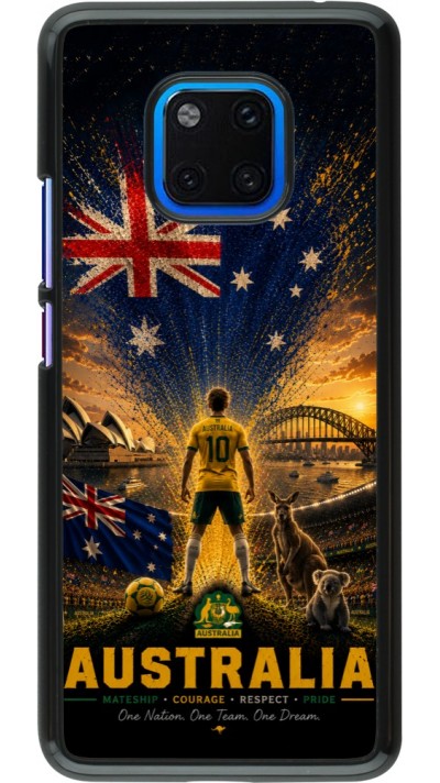 Huawei Mate 20 Pro Case Hülle - Fussball Australien splash 2026