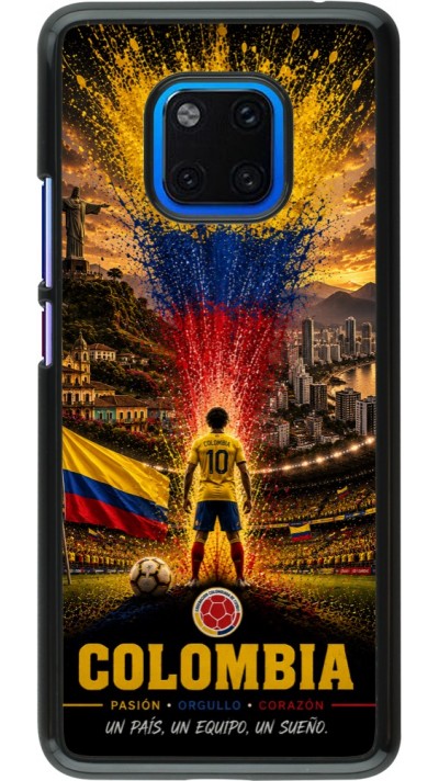 Huawei Mate 20 Pro Case Hülle - Fussball Kolumbien splash 2026