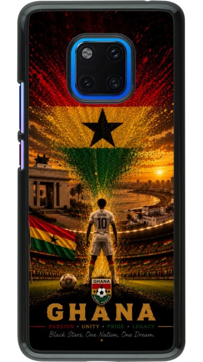 Huawei Mate 20 Pro Case Hülle - Fussball Ghana splash 2026