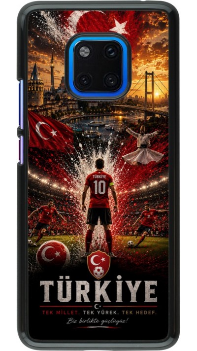 Huawei Mate 20 Pro Case Hülle - Fussball Türkei splash 2026