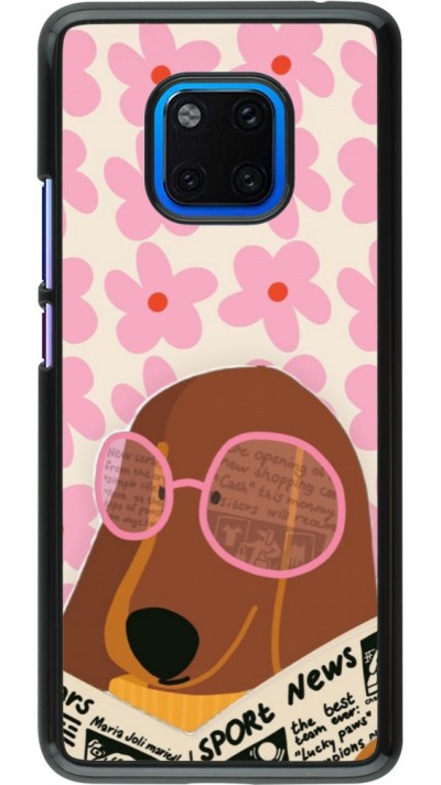Huawei Mate 20 Pro Case Hülle - Dog with newspaper Spring 2026