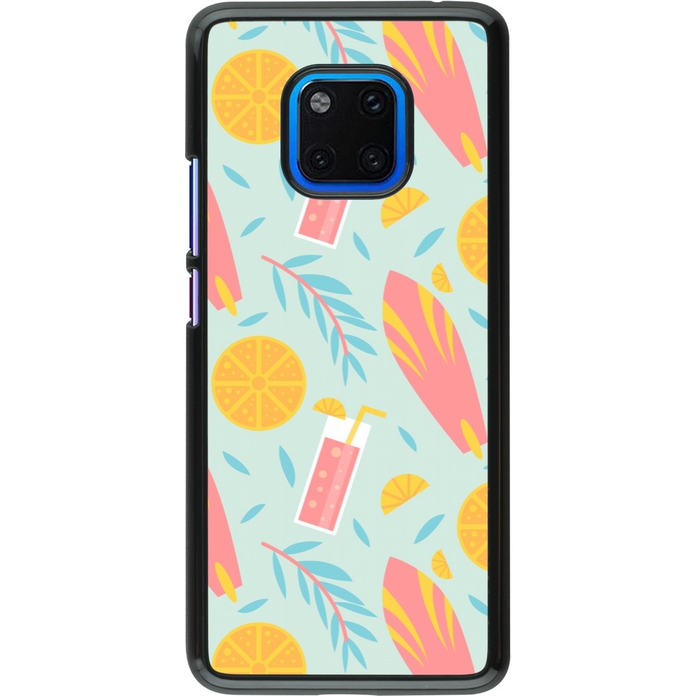 Huawei Mate 20 Pro Case Hülle - Summer 2025 Pattern citron