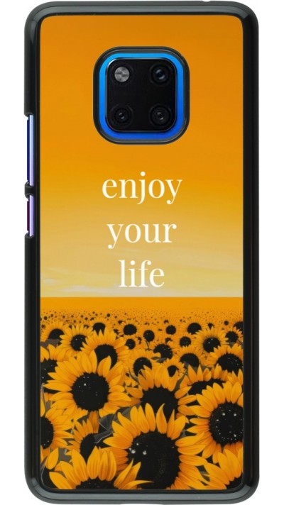 Huawei Mate 20 Pro Case Hülle - Summer 2026 Enjoy your life